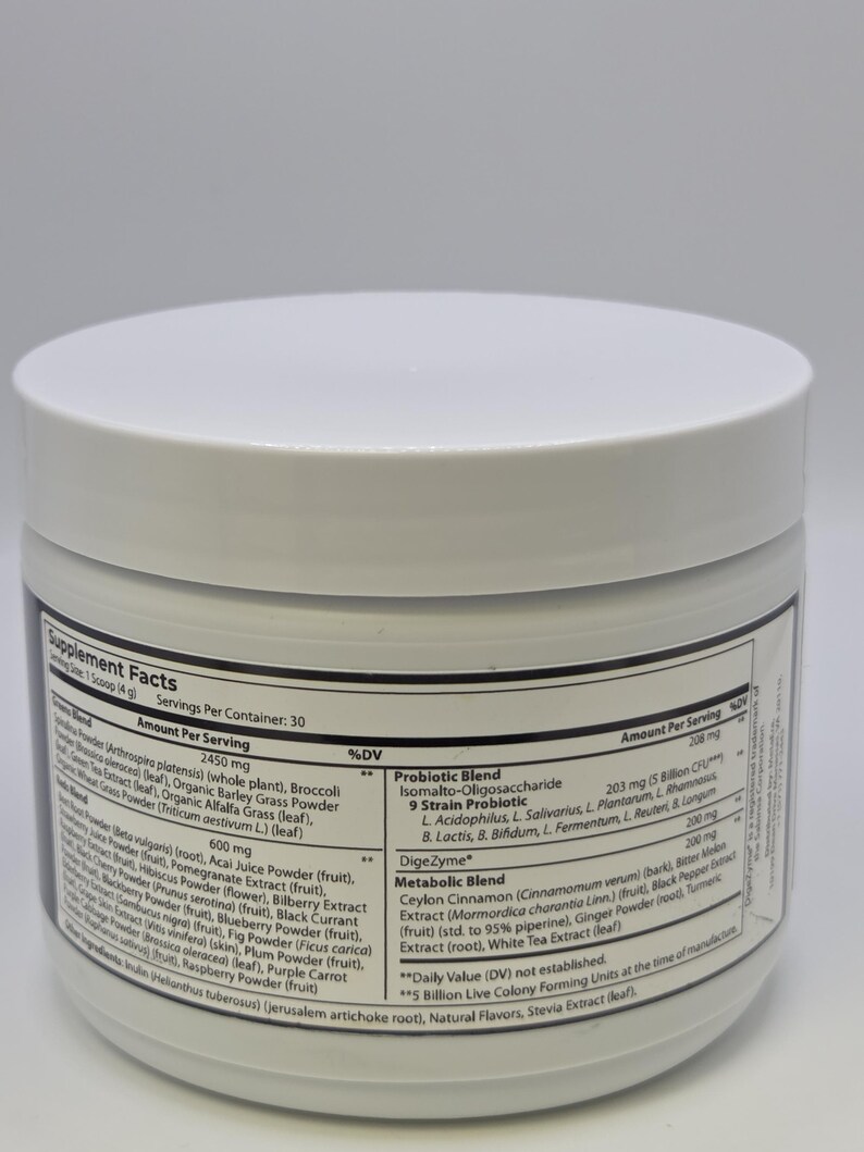 MetaEra Synergy, probióticos, verduras y enzimas imagen 7