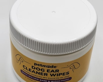 Petmade Dog ear cleaner wipes, pets