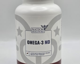 NATION HEALTH MD Omega-3 md Fish Oil