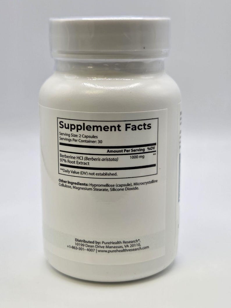 Purehealth research Berberine extract afbeelding 4