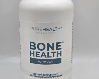 PUREHEALTH RESEARCH Bone Health Formula - for Bones, Joint & Skeletal Wellness