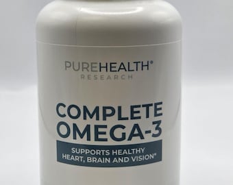 PUREHEALTH RESEARCH Complete Omega 3 Fish Oil Softgels - Omega-3