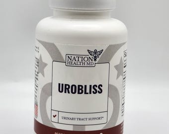 NATION HEALTH MD UroBliss Formula for Urinary Tract Support