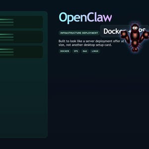 OpenClaw Docker VPS-installationstjänst, Linux Cloud Server och NAS-distribution