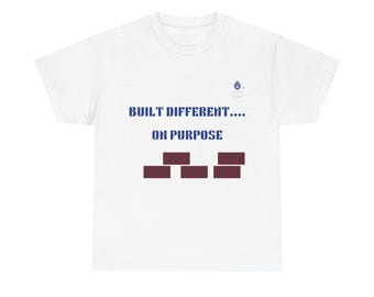 Built Different On Purpose T-Shirt | ADHD Motivation Graphic Tee