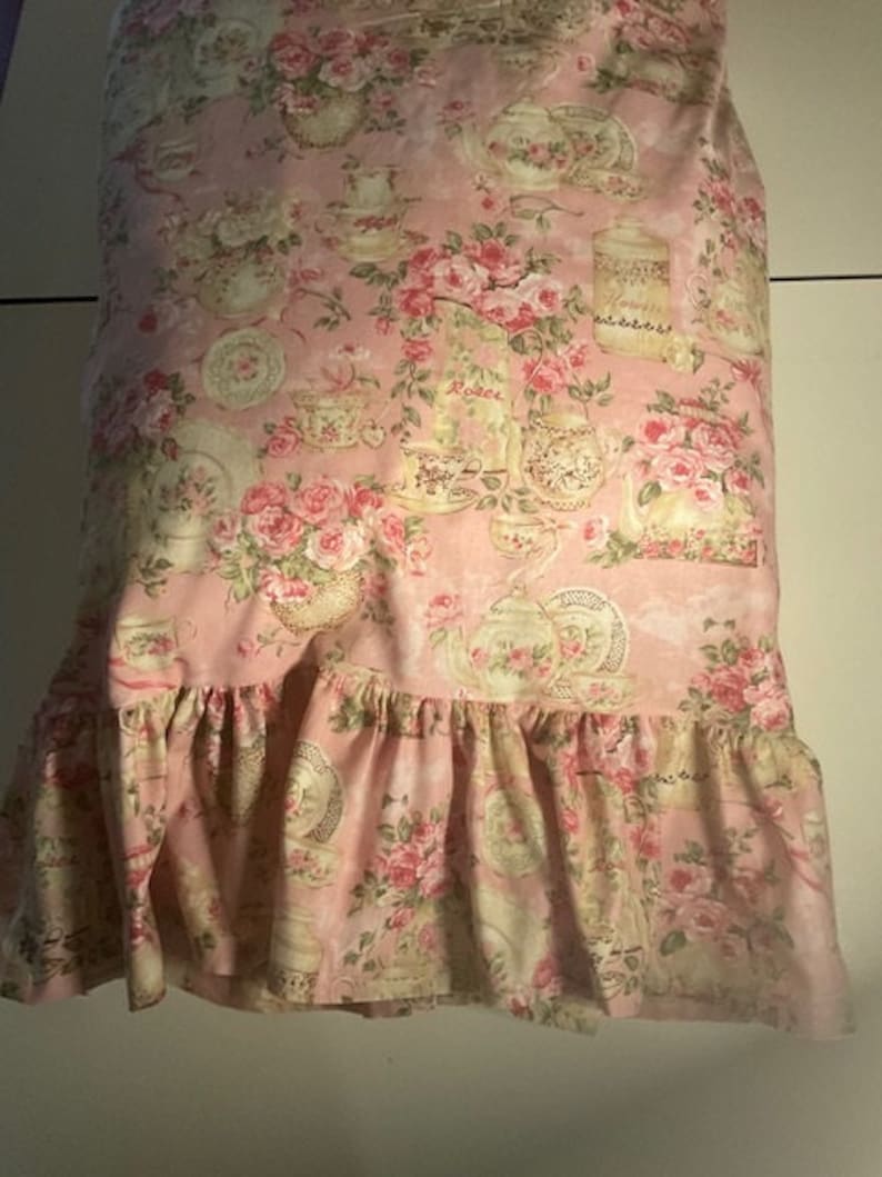 Pink Floral Shabby Chic pillow Case / Cover With Ruffle or Etsy