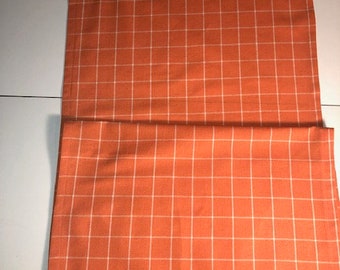 Handmade Orange Table Runner 15 x 70 inches