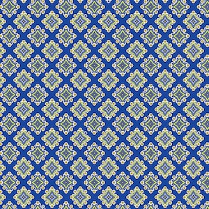 Benartex Hope Blue Cotton Fabric by the Yard, 1/2 yd