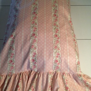 Light Pink Shabby Chic Pillow Case /Pillow Cover with or without ruffle,Standard and Travel/ Child size