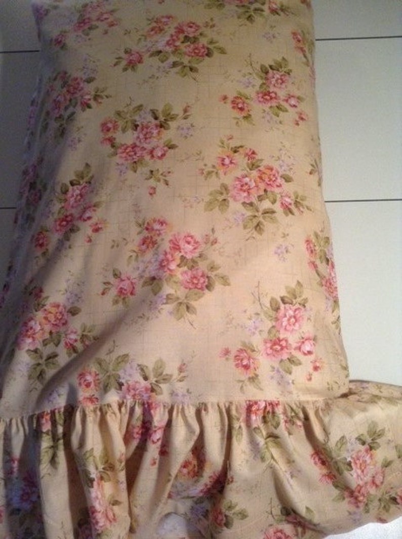 Shabby Chic Pillow Case /cover With Ruffle or Without Ruffle Etsy Canada