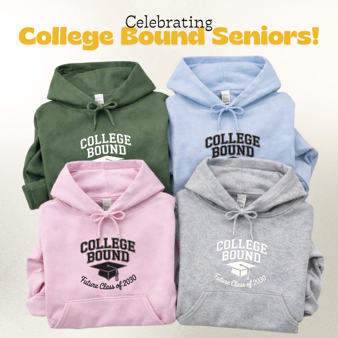 Graduation Hoodie | Celebrate Your College Bound Senior | Class of 2026 ...