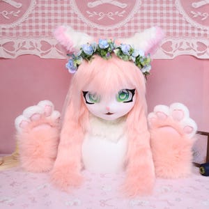 Lockable kigurumi mask - Etsy 日本