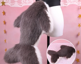 Original Design Soft Simulation Shark Tail Multi Color Cosplay Accessory Convention Party Role Play