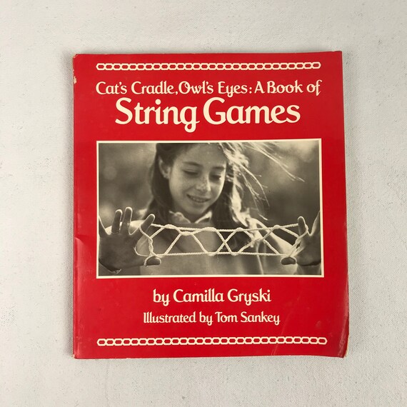 String Games Book Cats Cradle Owl Eyes Etsy