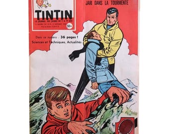 Journal de Tintin No. 519, October 2, 1958, Reding Alpine, Michel Vaillant, Blake Mortimer