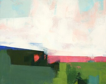 Field 92/ Original acrylic painting on canvas 20" x 26"
