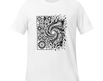 Reset Symbol T-Shirt | Minimalist Renewal Icon | Modern Rebirth Design