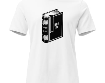 Open Book T-Shirt | Minimalist Knowledge Design | Lifelong Learning Graphic