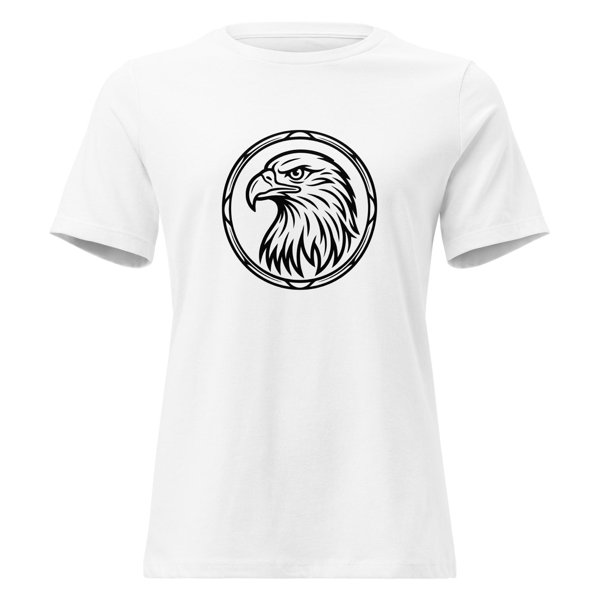 Eagle Head T-shirt, Bold Line Art, Strength Symbol - Etsy