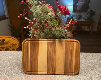 cutting board teak
