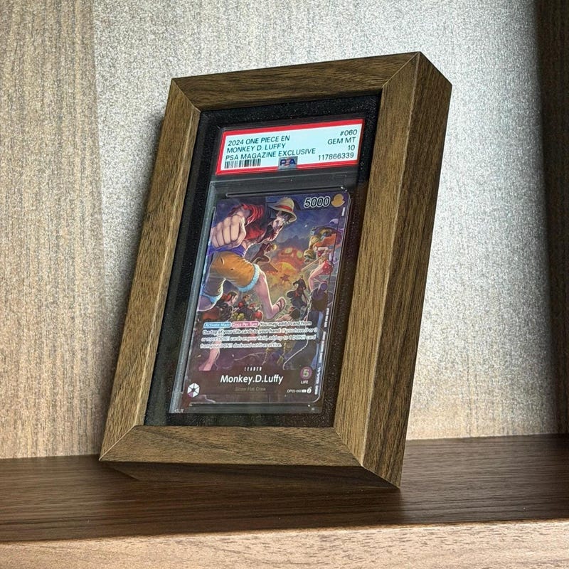 Shadow Box Insert Shadow Box Trading Card - Etsy