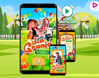 Zenon's Farm Video Invitation: Zenon's Farm birthday invitation (personalized video and digital delivery)