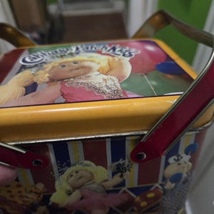 Vintage Cabbage Patch Kids Tin