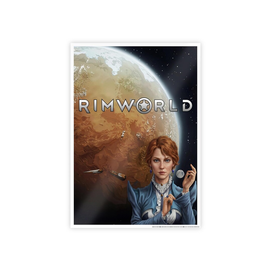 Rimworld Video Game Art Cassandra Classic Scifi Gloss Poster - Etsy