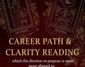 Tarotlegging carrièrepad | Loopbaanbegeleiding, afstemming van levensdoelen, volgende stappen en toekomstige kansen