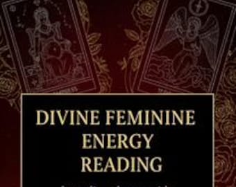 Divine Feminine Energy Reading | Goddess Energy, Self-Worth Healing, Intuitive Tarot