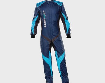 Kids/Adults F1 Racing Suit: Cordura Fabric, Go Kart Outfit, Balaclava Gift