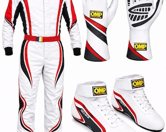 New 2026 Formula Racing Kart Kit | Digital Printed Go-Kart Suit One Piece | Kids & Adults Kart Racing Outfit | Complete Kit | Valentine Gift