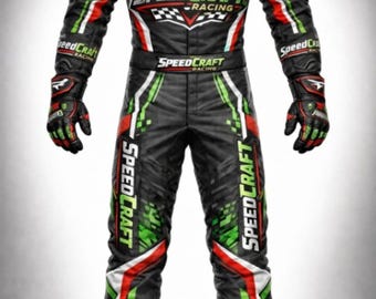 New 2026 Kids/Adult Formula Racing Suit | Cordura Fabric Go-Kart Outfit | F1 Style Karting Suit | Motorsport Inspired Kids Racing Suit