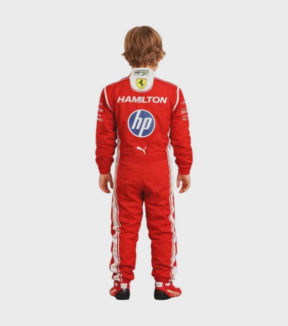Kids/Adult Formula Racing Suit | Cordura Fabric Go-Kart Outfit |F1 Style Karting Suit |Motorsport Inspired Kids Racing Suit