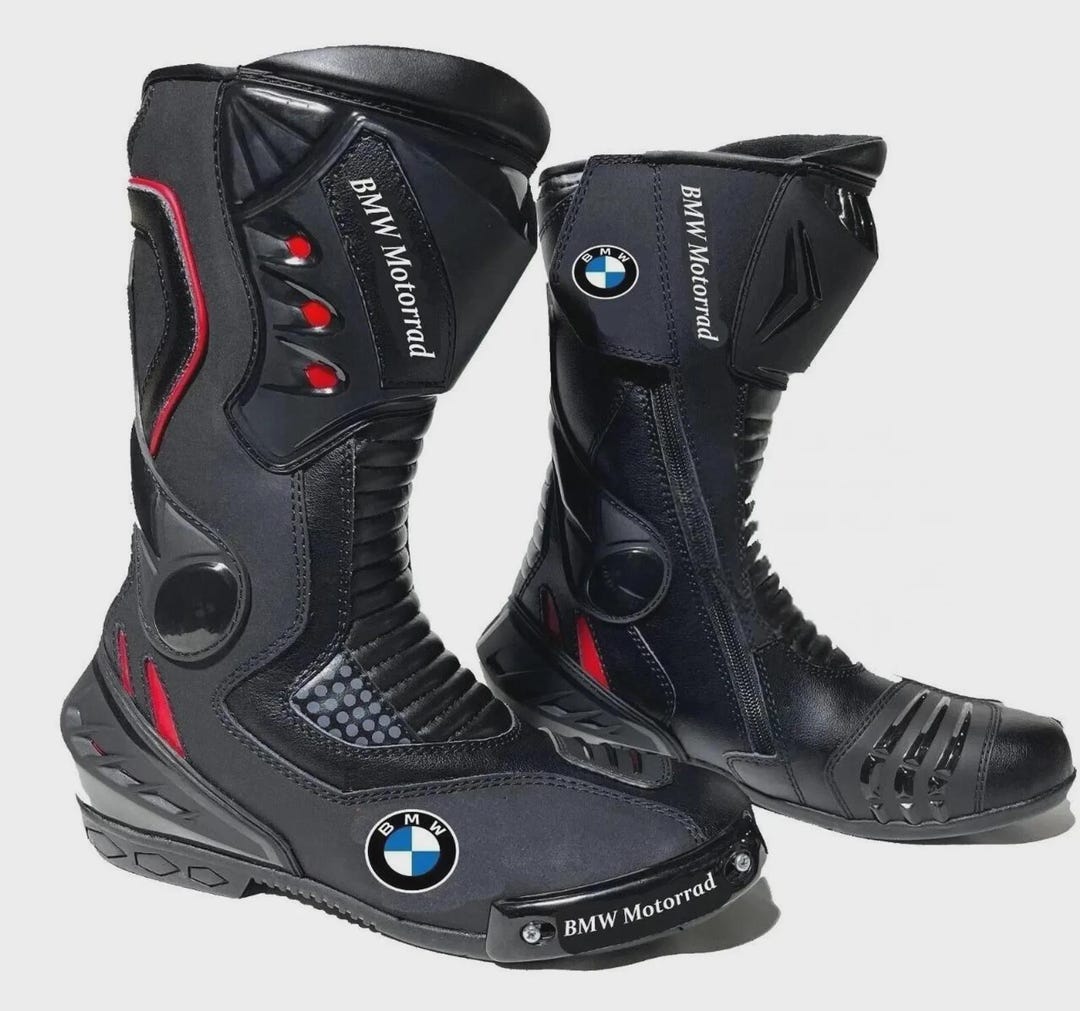 BMW Motorrad Racing Gear Set | Leather Motorcycle Combo | BMW M-sport ...