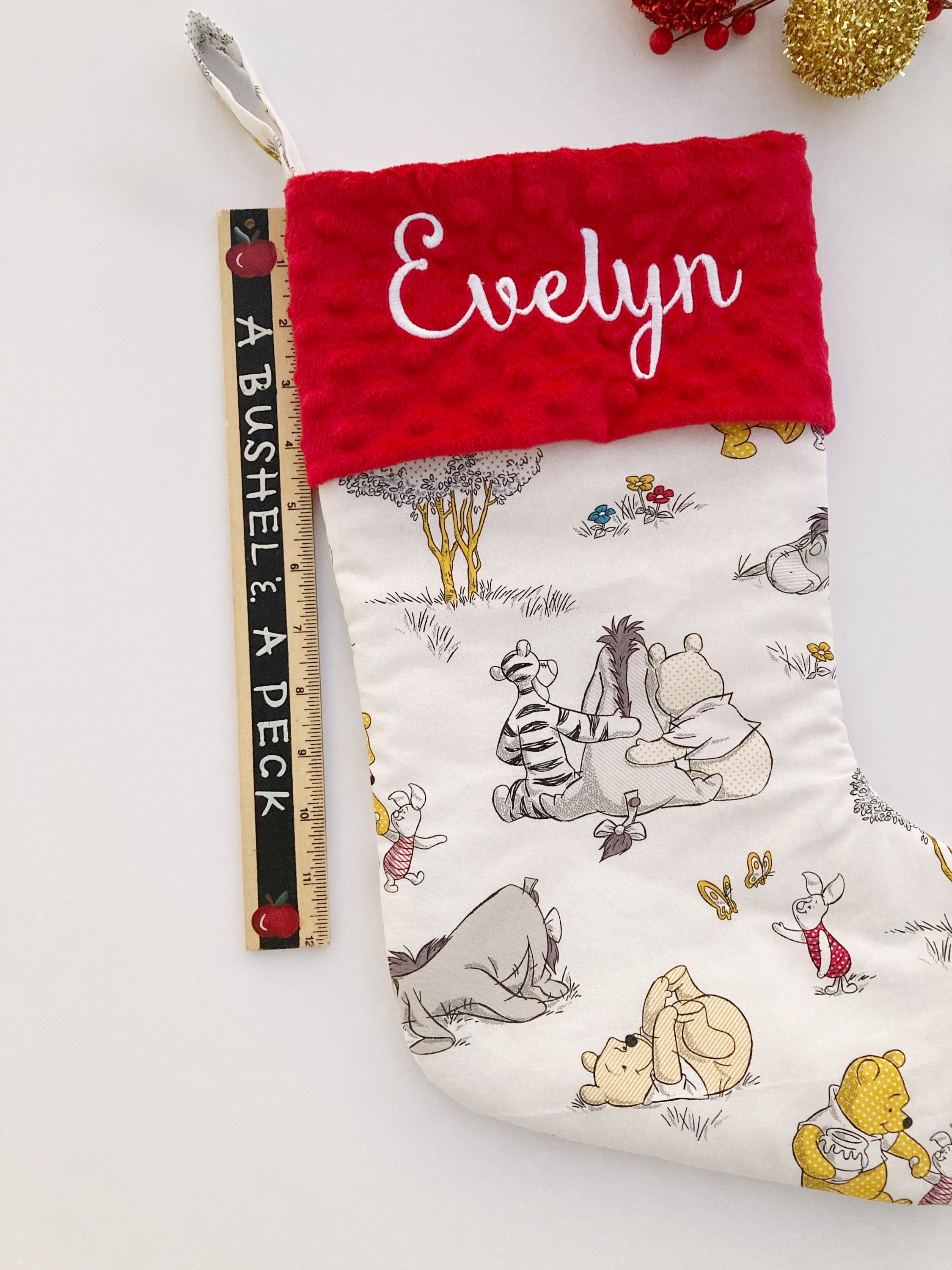Personalized winnie the pooh christmas stockings Clearance