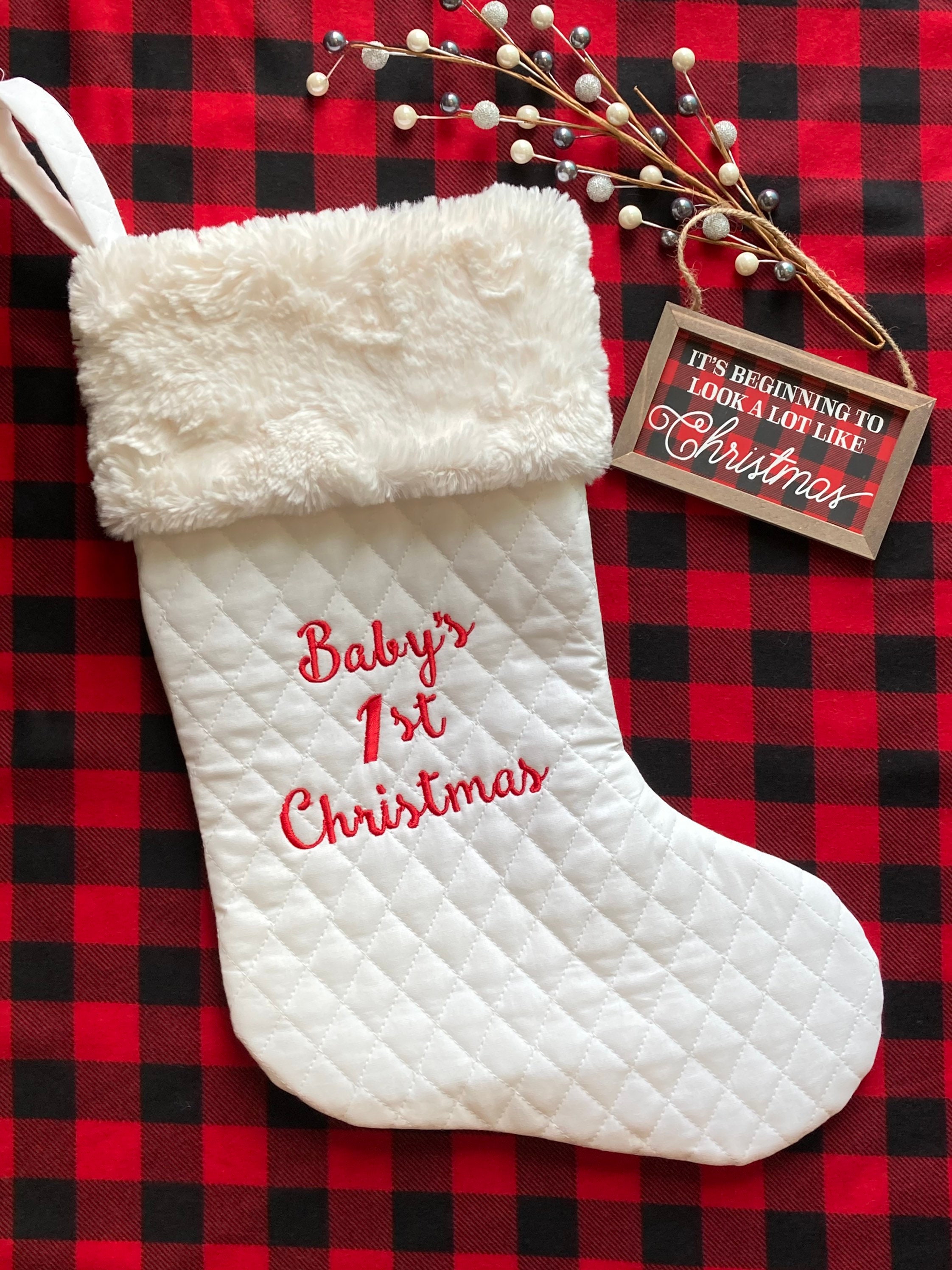 アンリ人形 15㎝ ✰⋆【First Christmas Stocking】 Baby First