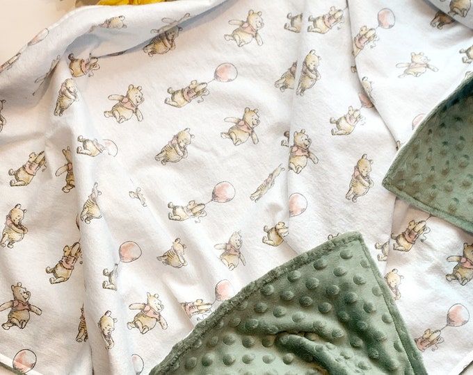 Pooh Toons Minky Blanket
