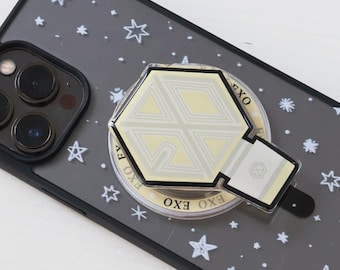 Suporte para celular EXO MegaSafe | Acessório MagSafe EXO para fãs | Presente de K-pop | Presente para EXO-L