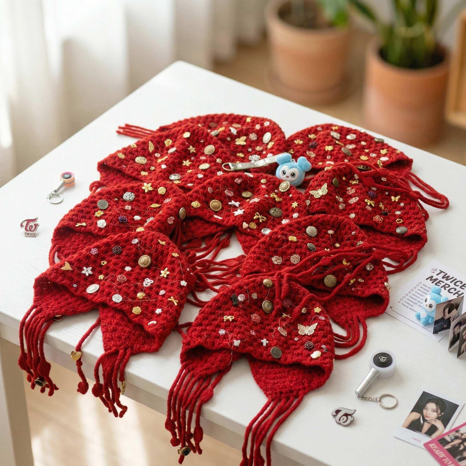 Twice THIS IS FOR Inspired Red Hood | Kpop Handmade Merch | Once Gift ...