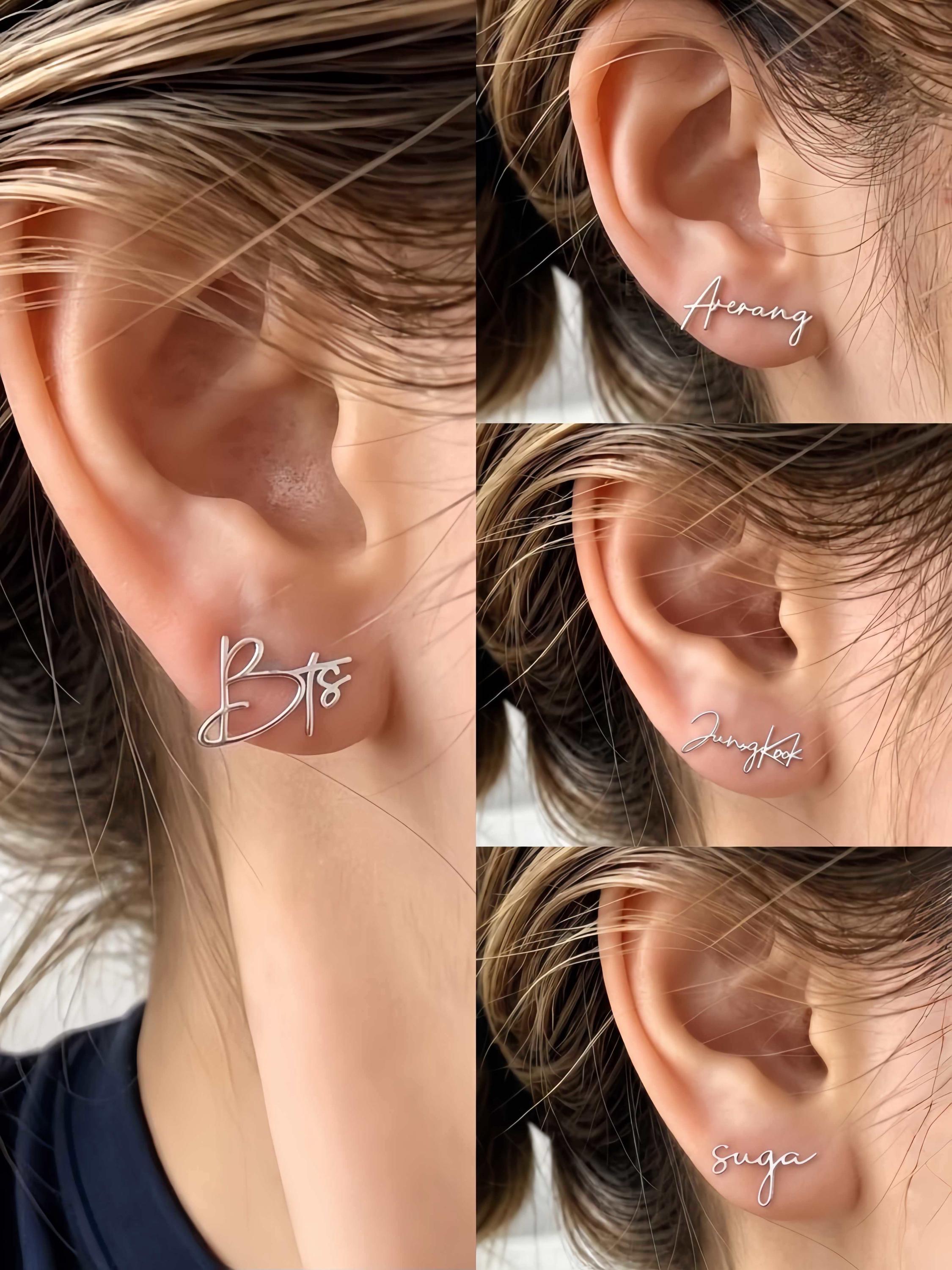Bts earrings - Etsy 日本