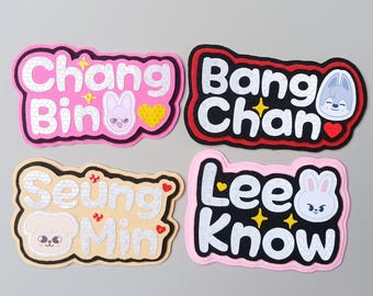 Custom SKZOO Name Banner | SKZOO Reflective Badge | Kpop Concert Merch | Nachimbong Decor | Stay Fandom Gift | SKZ Name Decal