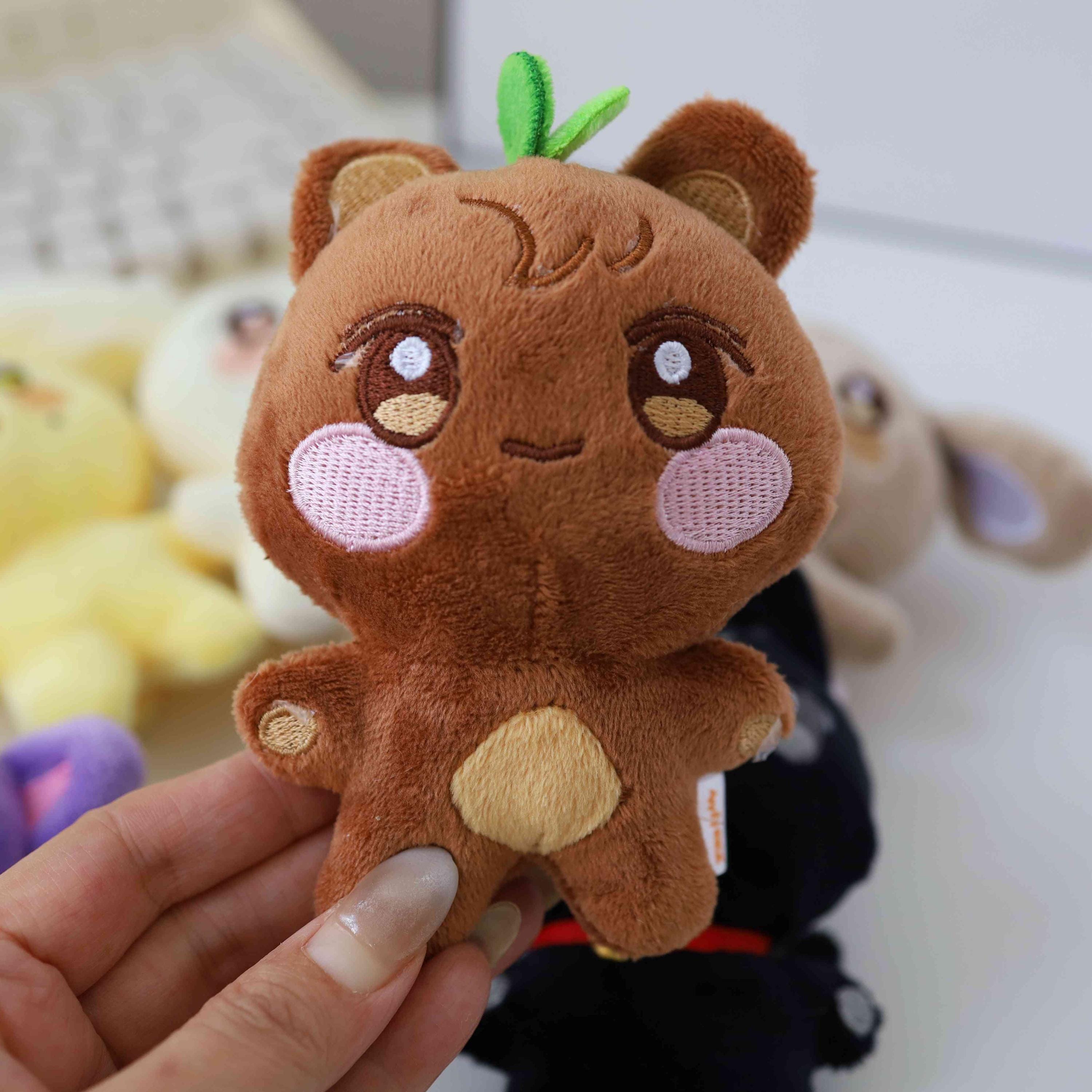 ATEEZ ANITEEZ Inspired Plush Keychain | Kpop Backpack Charm | Gift
