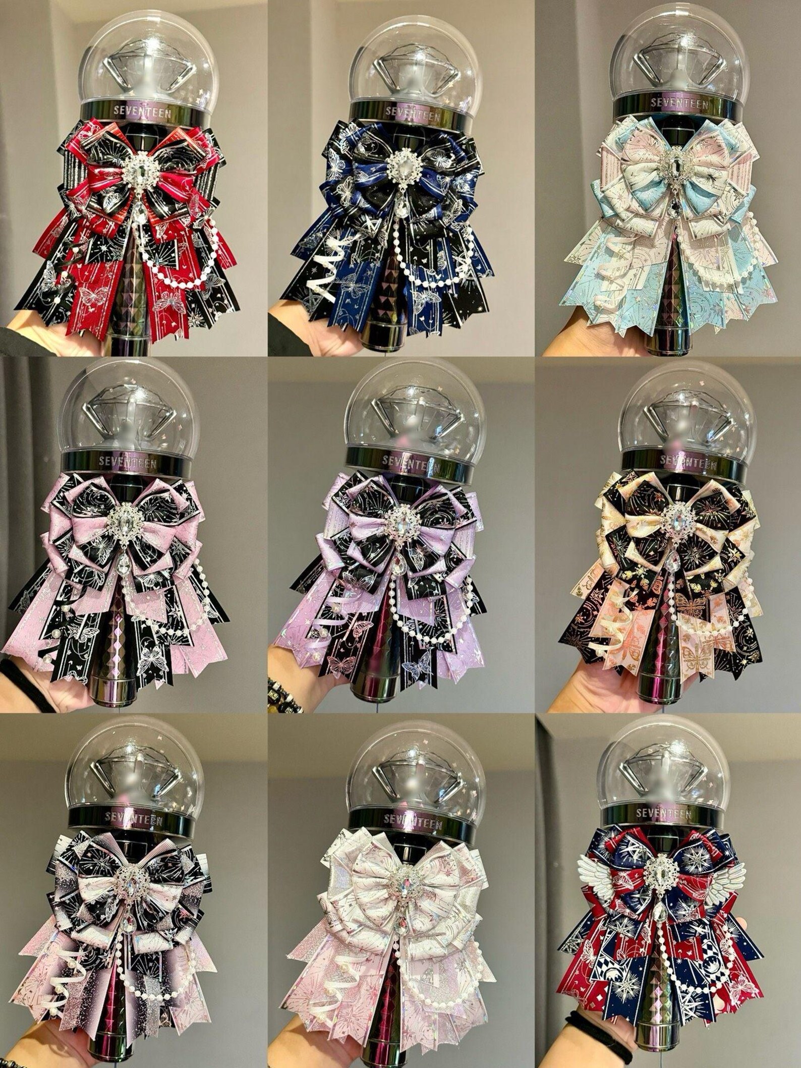 Handmade Army Bomb Bow | BTS Lightstick Ribbon Decor - Etsy