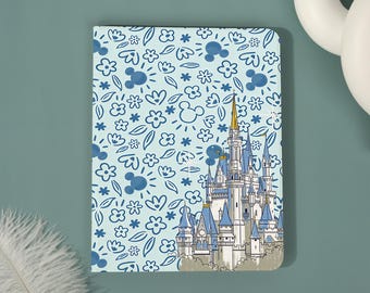 Capa para iPad com Castelo de Conto de Fadas para iPad Air 8-11"/13" (2026), iPad Pro 11/13", Capa para iPad 7/8/9, Capa para iPad Mini com Suporte para Apple Pencil