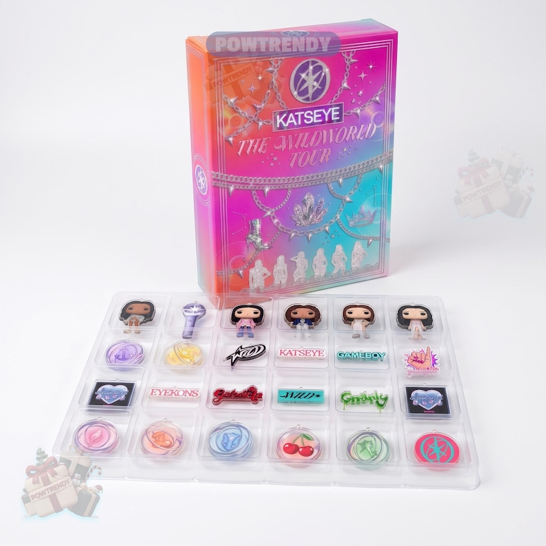 KATSEYE Advent Calendar 2026, 24-day Christmas Countdown, the Wildworld ...