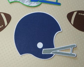 Football Helmet SVG Cut File, SVG, DXF for Cameo Silhouette, Cricut Design Space, Digital Cut Files