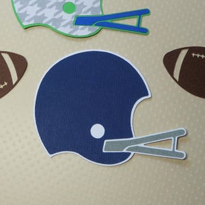 Casco de fútbol SVG Cut File, SVG, DXF para Cameo Silhouette, Cricut Design Space, Digital Cut Files