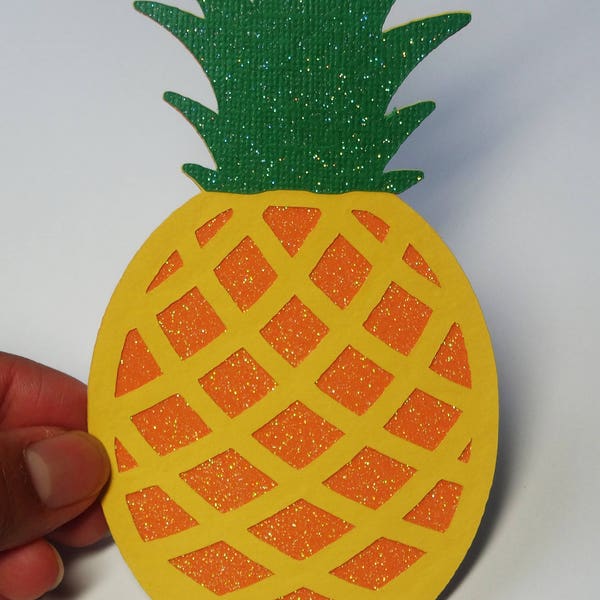 Ananas SVG Cut-bestand, SVG, DXF voor Cameo Silhouette, Cricut ontwerpruimte, digitale cut-bestanden