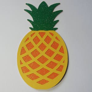 Ananas SVG Cut-bestand, SVG, DXF voor Cameo Silhouette, Cricut ontwerpruimte, digitale cut-bestanden afbeelding 3